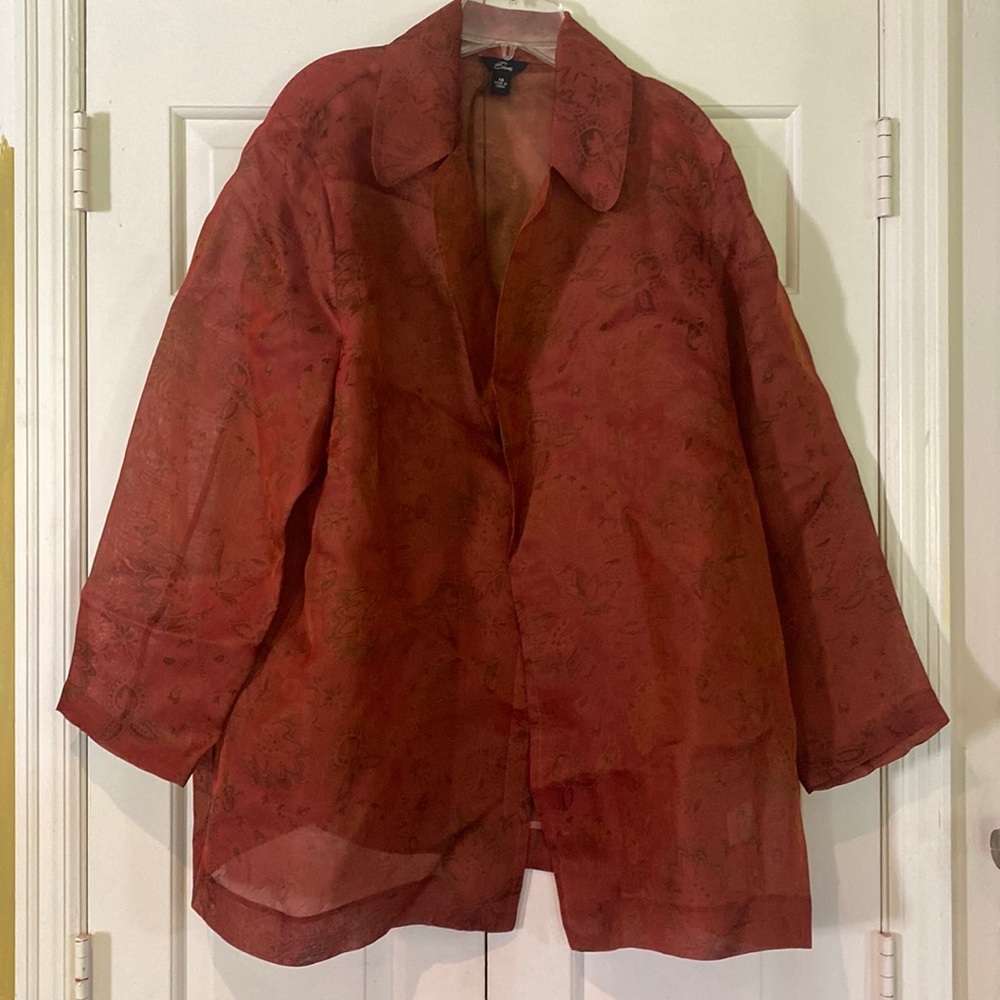 Emme Silk Jacket - Picture 1 of 5